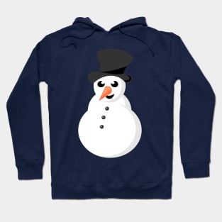 Cartoon snowman Hoodie